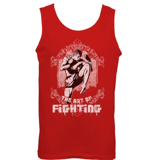 Gilet MMA Uomo Arti Marziali Muay Thai Kick Boxing UFC Top The Art Of Fighting 4