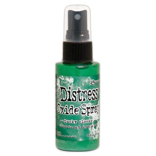 (131,58 EUR/l) Tim Holtz, spray óxido de socorro Ranger, trébol de la suerte