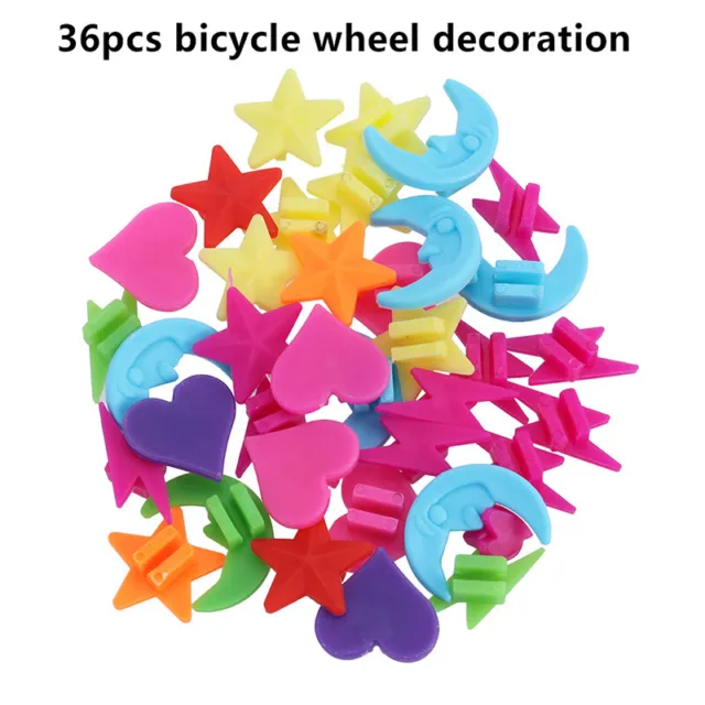 Spoke Beads Bicycle Wheel Decoration Bicycle Spoke Clips Bicycle Round CliBI