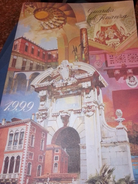 Calendario Da Collezione Gdf Anno 1999