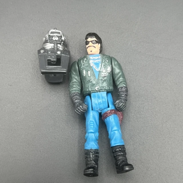 Vintage 1985 Kenner M.A.S.K. SLY RAX with Stiletto Mask Rare Action
