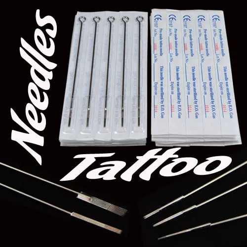 RL RS 20 / 50 / 100 PCS New Disposable Sterile Tattoo Needles