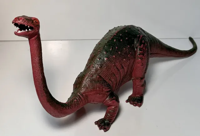 Vintage Dor Mei  Brontosaurus Dinosaur Figure Toy China