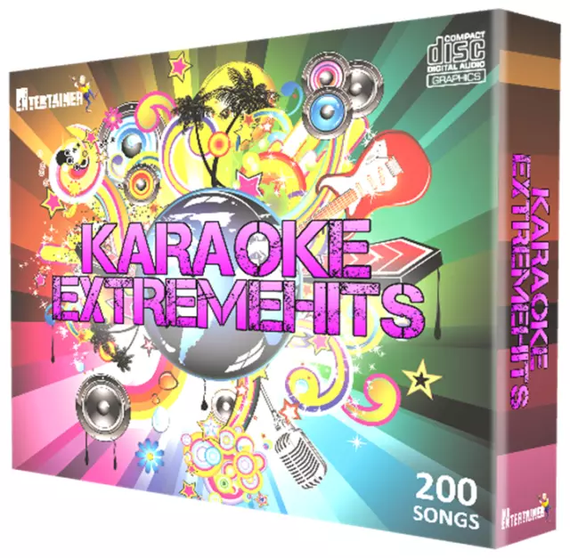 Karaoke CDG Pack. Mr Entertainer EXTREMEHITS Family Party. 200 Greatest Songs