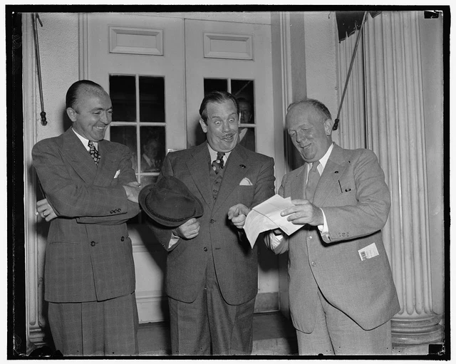 Reproduced 1937 Photo Left To Right; George Durno, International News Service q