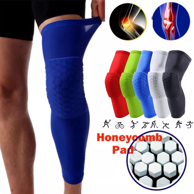 Compression Sleeve Support Leg Knee Brace Pad Socks Sports Basketball Men&Women