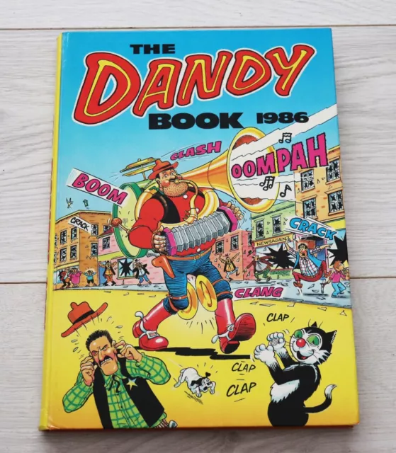 The Dandy Book 1986 Comic Annual Vintage Retro Collectable Great Condition