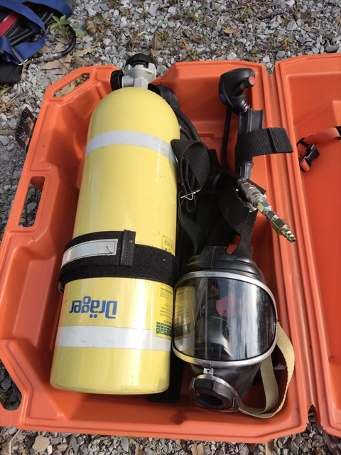 DRAGER DRAEGER AIR BOSS 2216 PSI Industrial SCBA AIR PAK #1