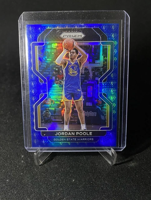 2021 PANINI PRIZM #222 Jordan Poole NBA 75th Anniversary