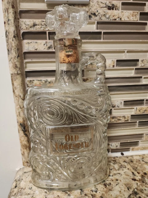 Old Forester Kentucky Straight Bourbon Whiskey Vintage Decanter Bottle 1/5th Gal