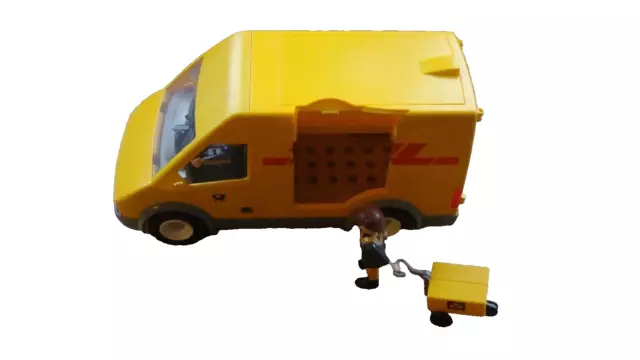 PLAYMOBIL DHL DELIVERY Van with figures 24.99 PicClick UK