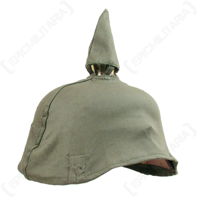 Reproduction Imperial German Pickelhaube Helmet Cover - Olive Green