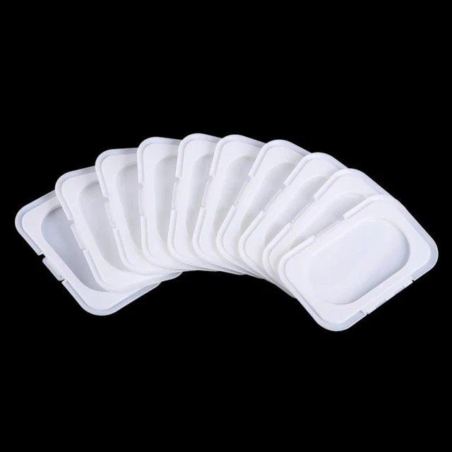 pcs Useful Portable Child Flip Cover Baby Wipes Lid Tissues Cover Reusable
