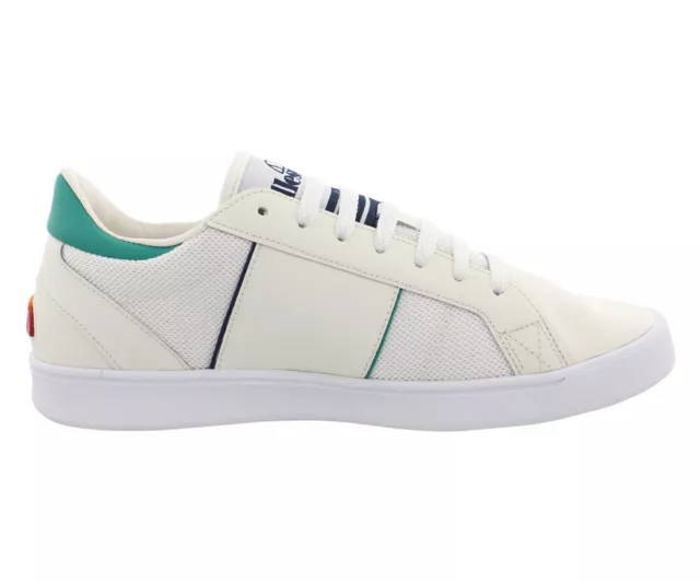 ELLESSE LS-80 LEATHER AM Mens Shoes Size 12, Color: Off White/Green $44 ...