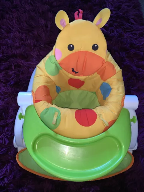 Fisher Price Giraffe Sit Me Up Feeding Booster Seat