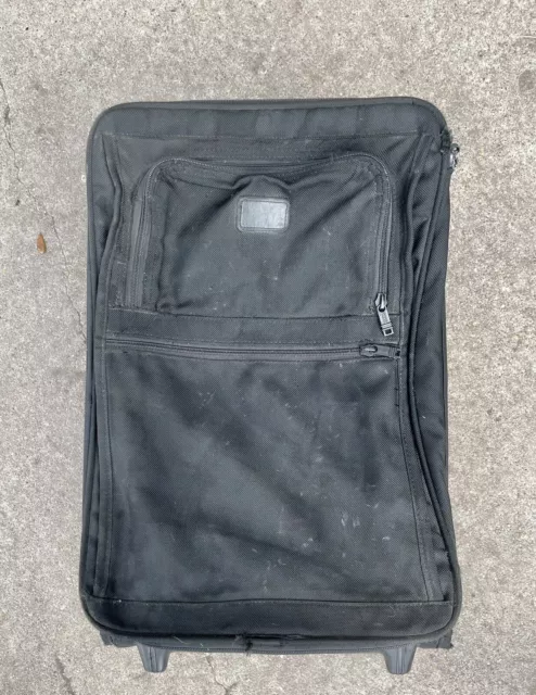 Tumi Alpha 21” Carry-On Luggage, (used with flaws but functional with life left)
