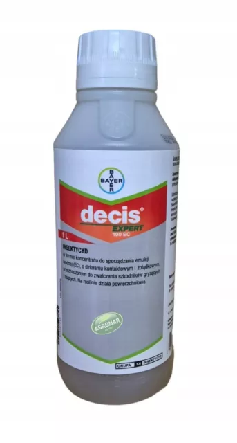 Decis Expert 100 EC 1L insecticide sous forme de concentré