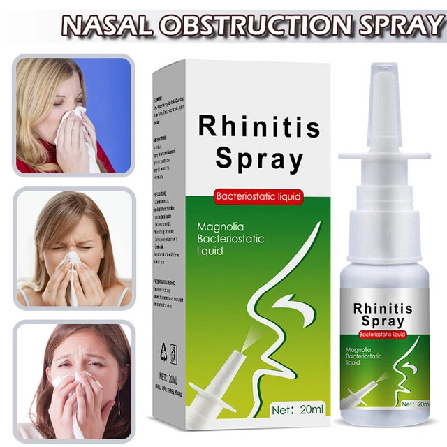 NOSE NASAL SPRAY Chronic Rhinitis Treatment For Sinusitis Dry Itching B ...