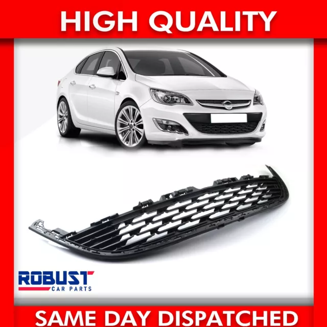 Front Bumper Lower Centre Grille For Vauxhall Astra J 13387326 (2012-2015)