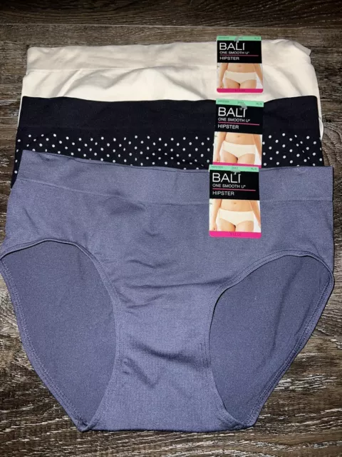 VINTAGE BALI Panties Nylon Spandex Silky Smooth Lg 7 Style 2845