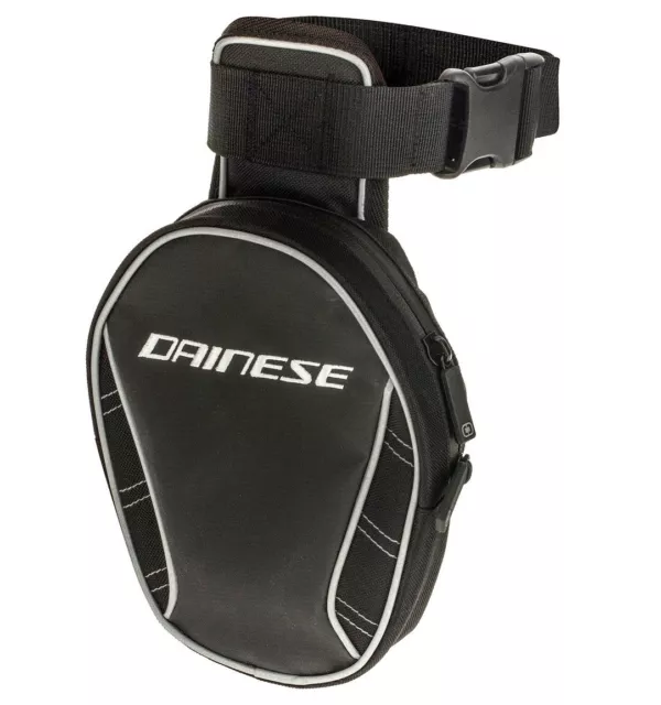 Dainese Leg Bag Stealth Black Borsa Marsupio Borsello Da Gamba Moto