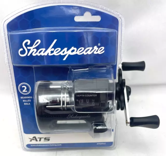 SHAKESPEARE ATS 30 Conventional Trolling Reel, Clam Packaged Used