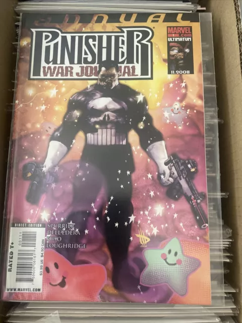 Marvel Comics The Punisher War Journal (Vol 2) Annual #1 Spurrier Dell’edera