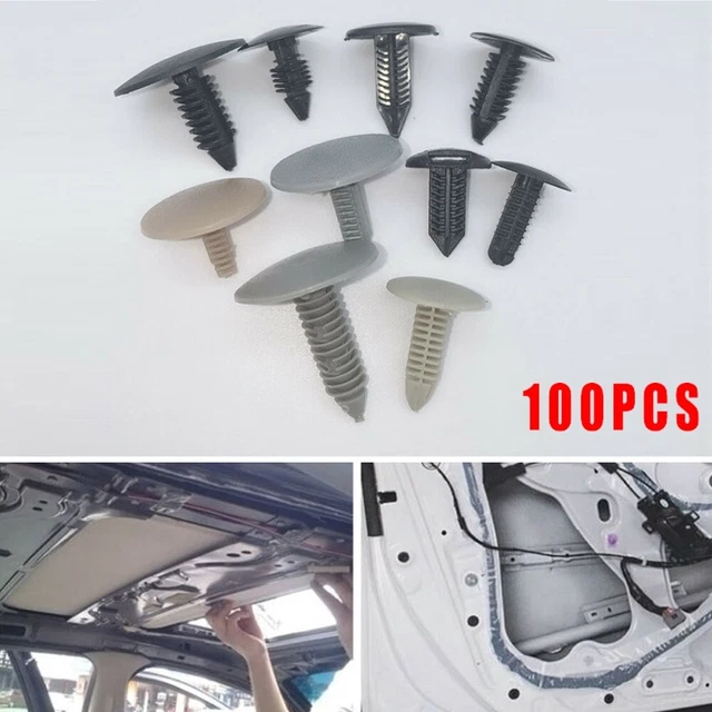 Roof Lining Rivet Trim Clip Wheel Arch Linings Boot Linings Car Durable