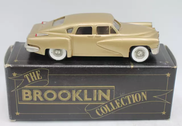 Brooklin Models 1/43rd BRK 2a 1948 Tucker Torpedo Boxed - Good Used Condition