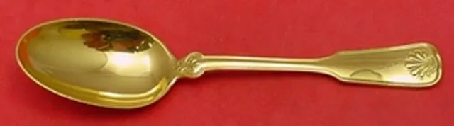 Shell and Thread Vermeil by Tiffany and Co Sterling Silver Teaspoon 5 7/8"
