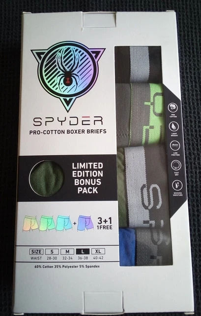 Spyder pro cotton boxer hot sale briefs