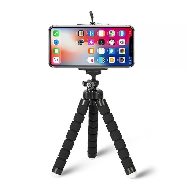 Trípode flexible selfie soporte para celular o camara