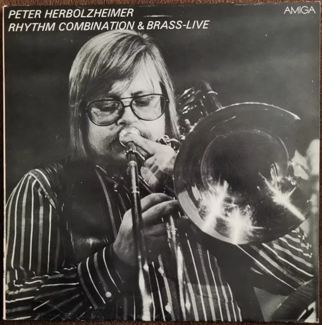 LP 12''  Amiga Jazz: Peter Herbolzheimer Rhythm Combination & Brass - Live Album