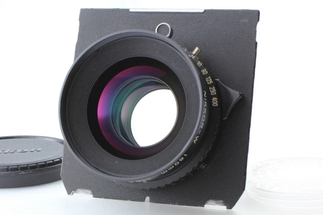 NIKON NIKKOR-W 180MM F/5.6 Lens Copal 1 Toyo View Board [Near Mint