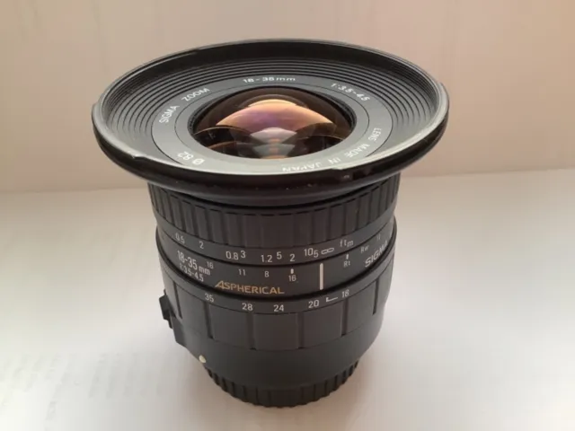 Sigma 18-35mm/3.5-4.5D AF Aspherical Canon EOS