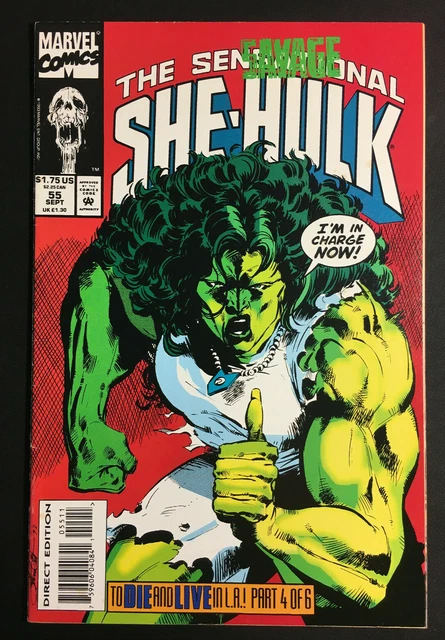 Sensational She Hulk 55 Vol 1 Savage Avengers Captain America Red Grey X Men