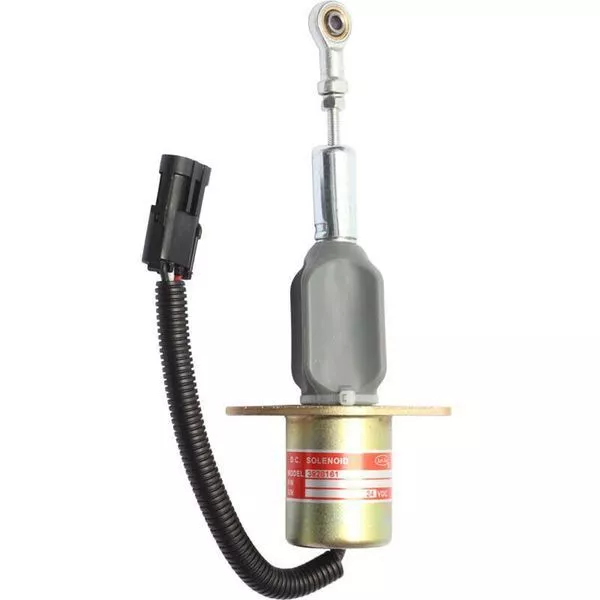 for Cummins 3928161 Diesel Fuel Shut Off Solenoid Hyundai Excavator R290 DC 24V