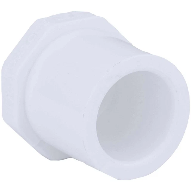 Charlotte Pipe Schedule 40 1/2 in. Spigot PVC Spigot Plug PVC 02118  0800HA Pack