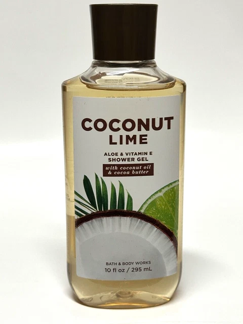 New 1 Bath Body Works Coconut Lime Body Wash Shower Gel 10 Fl Oz Shea Vitamin E