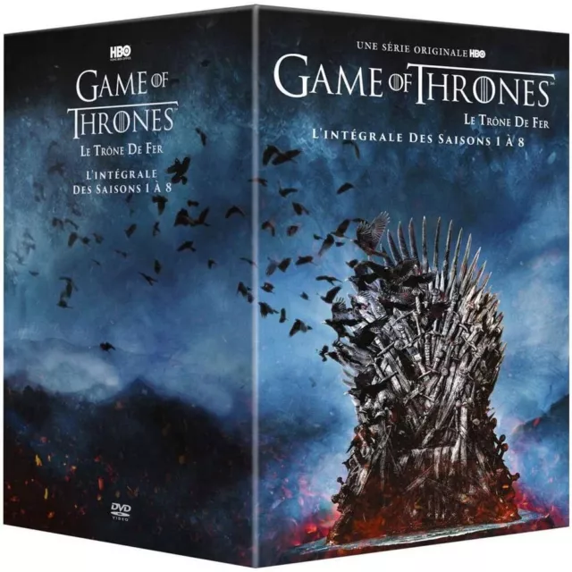 GAME OF THRONES - L'intégrale des Saisons 1 à 8 - COFFRET DVD NEUF SOUS BLISTER