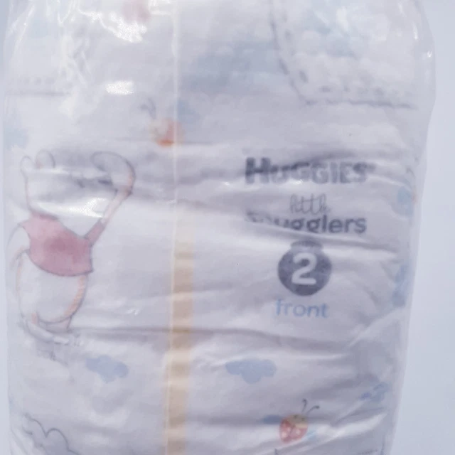 Pooh Huggies Little Snugglers de colección talla 2