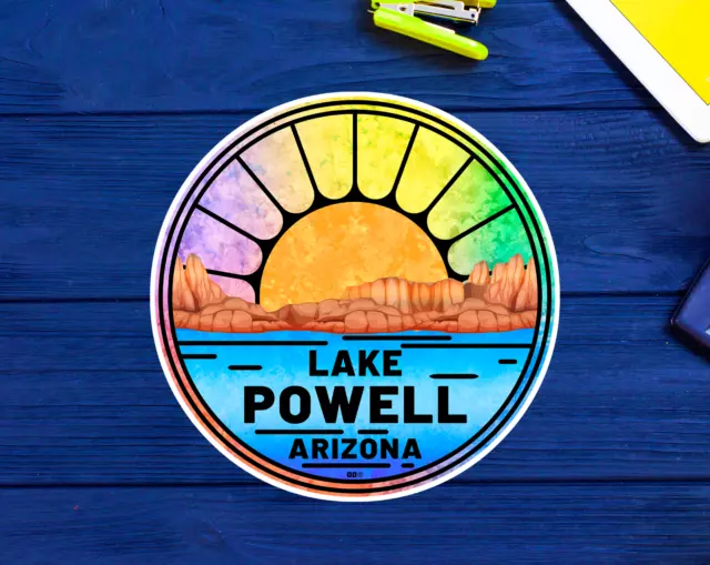 Lake Powell Arizona Vinyl Decal Sticker 3" To 5" Indoor Outdoor Laptop AZ