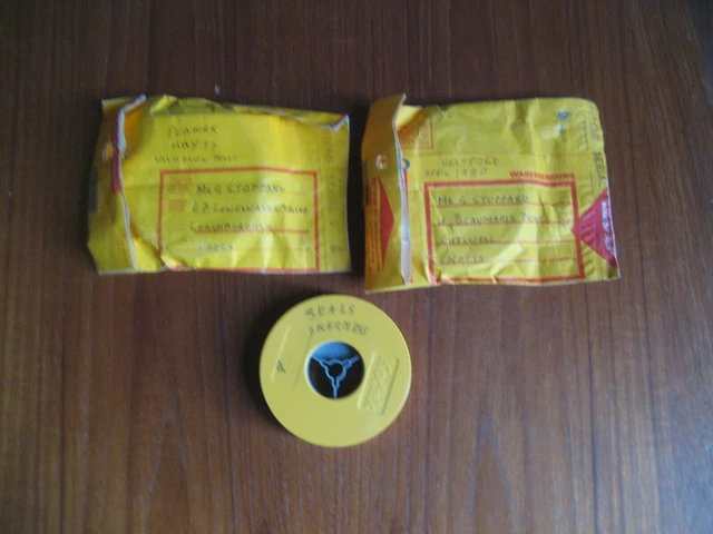 3 8mm cine reels Peakirk Wildfowl Trust 1977, Hertford 1980, Seals Skegness