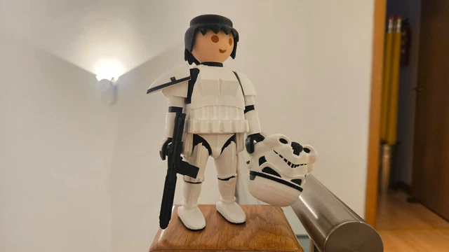 Playmobil Personnalisé Star Wars Scout Trooper (Guerres Clone) Ref-078
