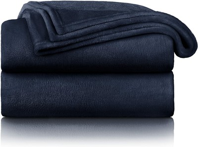 Coperta di Pile Mare Blu Plaid Divano Singolo 130x150 Coperte Plaid per Singola Divano Letto Copriletto Poltrona Viaggio Picnic Coperta Calda e Morbida in Flanella 