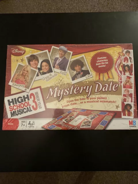 MB Milton Bradley Board Game Mystery Date High School Musical Vintage