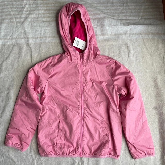 GIACCA DA PIOGGIA IMPERMEABILE OVS DA BAMBINA 9-10 ANNI 140 cm  ROSA NUOVO !