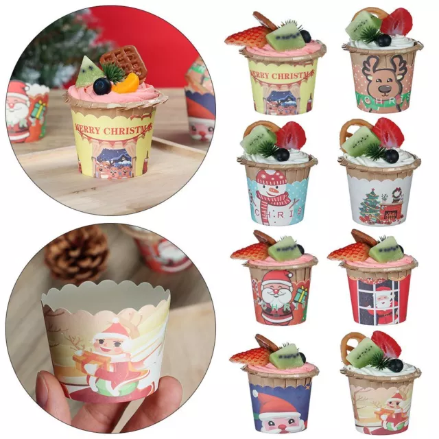 DIY Cake Paper Cup Baking Molds Cupcake Paper Cups Cake Mold Wrappers Decor