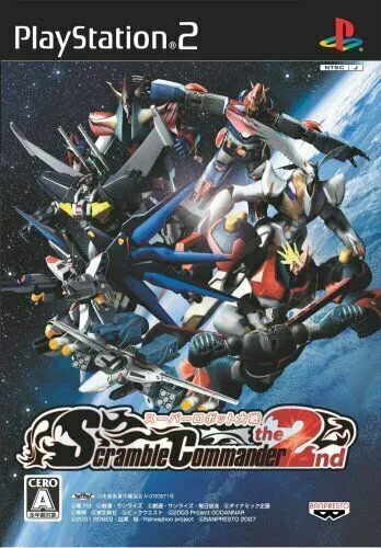 USED PS2 PlayStation2 Super Robot Taisen Scramble Commander 2nd (language/Japane