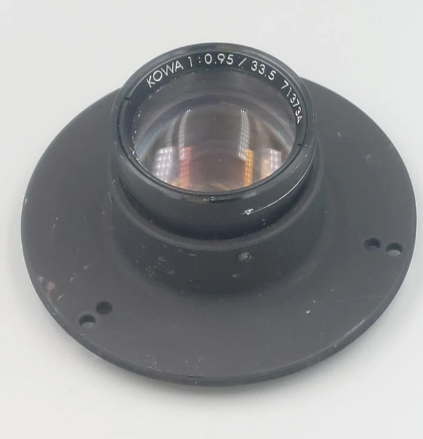 1pcs Used KOWA 33.5mm 1:0.95 Constant aperture industrial lens Large aperture